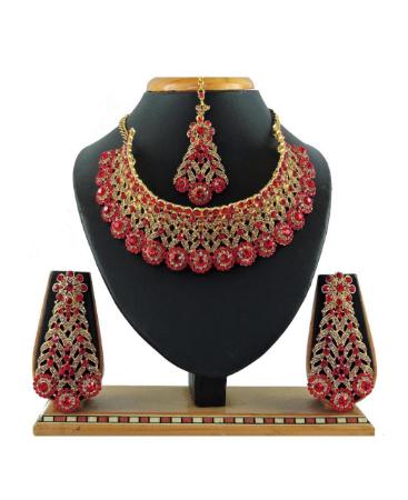 Picture of Magnificent Red Necklace Set