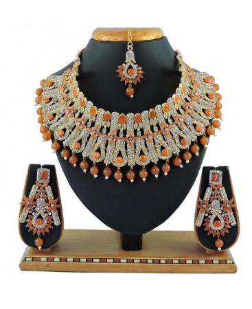 Picture of Beauteous Brown Necklace Set