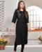 Picture of Well Formed Black Kurtis & Tunic