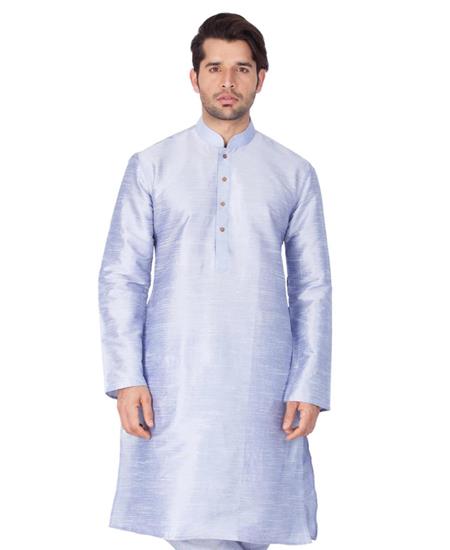 Picture of Grand Powder Blue Kurtas