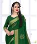 Picture of Comely Botel Green Casual Saree