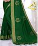 Picture of Comely Botel Green Casual Saree