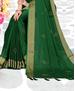 Picture of Fascinating Botel Green Designer Saree