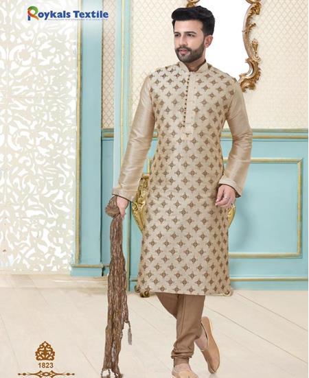 Picture of Sightly Cream Kurtas