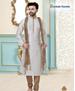 Picture of Well Formed Off White Kurtas