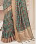 Picture of Appealing Bottle Green Casual Saree