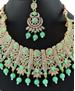 Picture of Resplendent Light Green Necklace Set