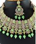 Picture of Sightly Mint Green Necklace Set