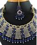 Picture of Shapely Blue Necklace Set