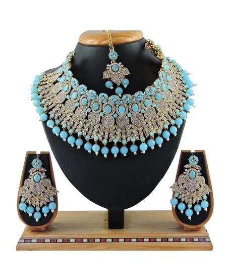 Picture of Grand Firozi Necklace Set