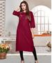 Picture of Resplendent Maroon Kurtis & Tunic