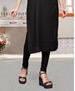 Picture of Well Formed Black Kurtis & Tunic