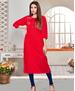 Picture of Fine Red Kurtis & Tunic