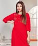 Picture of Fine Red Kurtis & Tunic