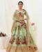 Picture of Radiant Pista Green Lehenga Choli