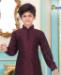 Picture of Stunning Wine Kids Kurta Pyjama