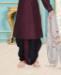 Picture of Stunning Wine Kids Kurta Pyjama