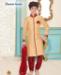 Picture of Radiant Cream Gold Kids Kurta Pyjama