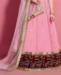 Picture of Appealing Baby Pink Lehenga Choli