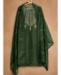 Picture of Pretty Steel Green Straight Cut Salwar Kameez