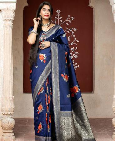 Picture of Fascinating Nevy Casual Saree