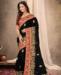 Picture of Fine Black Designer Saree