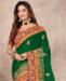 Picture of Amazing Perot Green Designer Saree