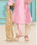 Picture of Appealing Light Pink Kids Kurta Pyjama