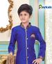 Picture of Sightly Royal Blue Kids Kurta Pyjama