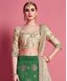 Picture of Magnificent Green Lehenga Choli