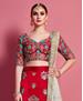 Picture of Ravishing Red Lehenga Choli