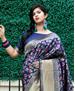 Picture of Good Looking Nevy Casual Saree