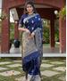 Picture of Bewitching Navy Casual Saree