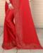 Picture of Excellent Red Designer Saree