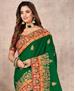 Picture of Amazing Perot Green Designer Saree