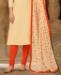 Picture of Charming Cream Straight Cut Salwar Kameez