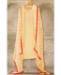 Picture of Charming Cream Straight Cut Salwar Kameez