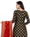 Picture of Superb Black Straight Cut Salwar Kameez