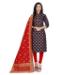 Picture of Admirable Blue Straight Cut Salwar Kameez