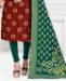 Picture of Elegant Maroon Straight Cut Salwar Kameez