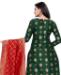 Picture of Appealing Green Straight Cut Salwar Kameez