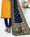 Picture of Exquisite Yellow Straight Cut Salwar Kameez