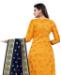 Picture of Exquisite Yellow Straight Cut Salwar Kameez