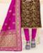 Picture of Radiant Brown Straight Cut Salwar Kameez