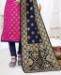 Picture of Graceful Rani Pink Straight Cut Salwar Kameez