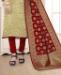 Picture of Statuesque Beige Straight Cut Salwar Kameez