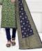 Picture of Taking Green Straight Cut Salwar Kameez