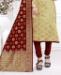 Picture of Sightly Beige Straight Cut Salwar Kameez