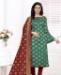 Picture of Statuesque Rama Green Straight Cut Salwar Kameez