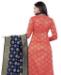 Picture of Fascinating Peach Straight Cut Salwar Kameez